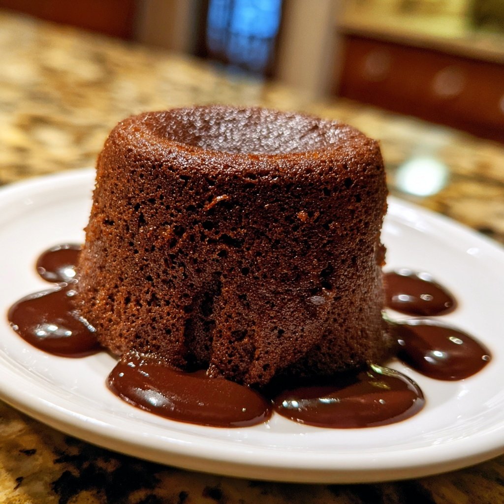 Chocolate Soufflé for Two