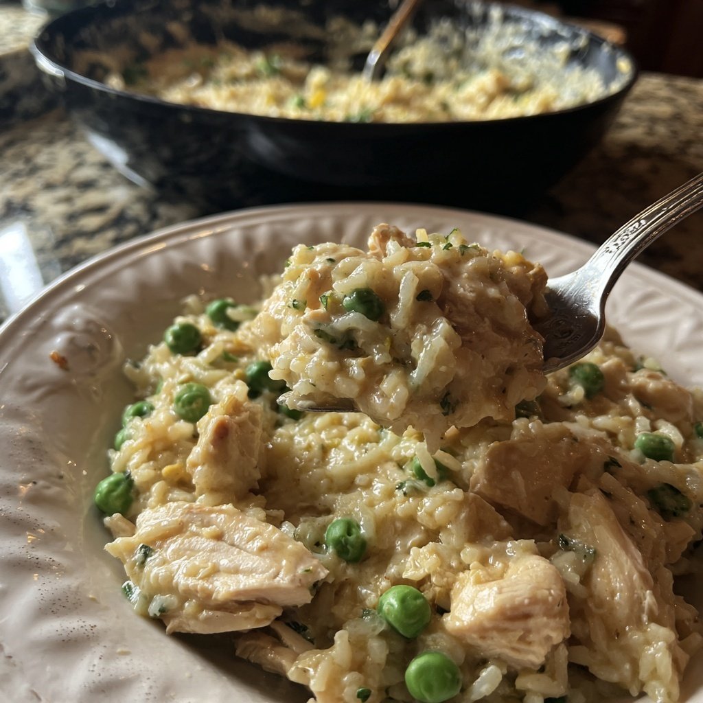 Creamy One Pot Chicken And Rice