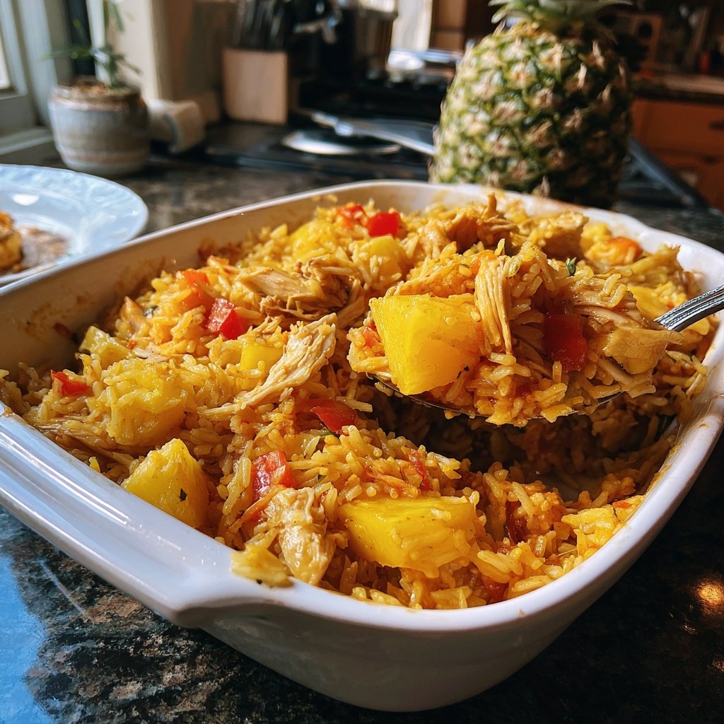 Pineapple Chicken Rice Meal Prep