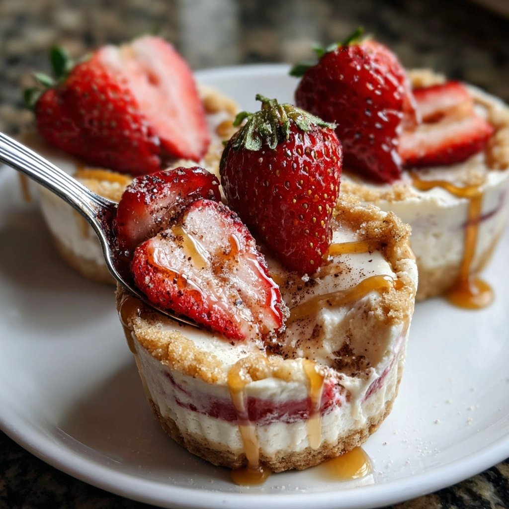 Strawberry Yogurt Breakfast Cups