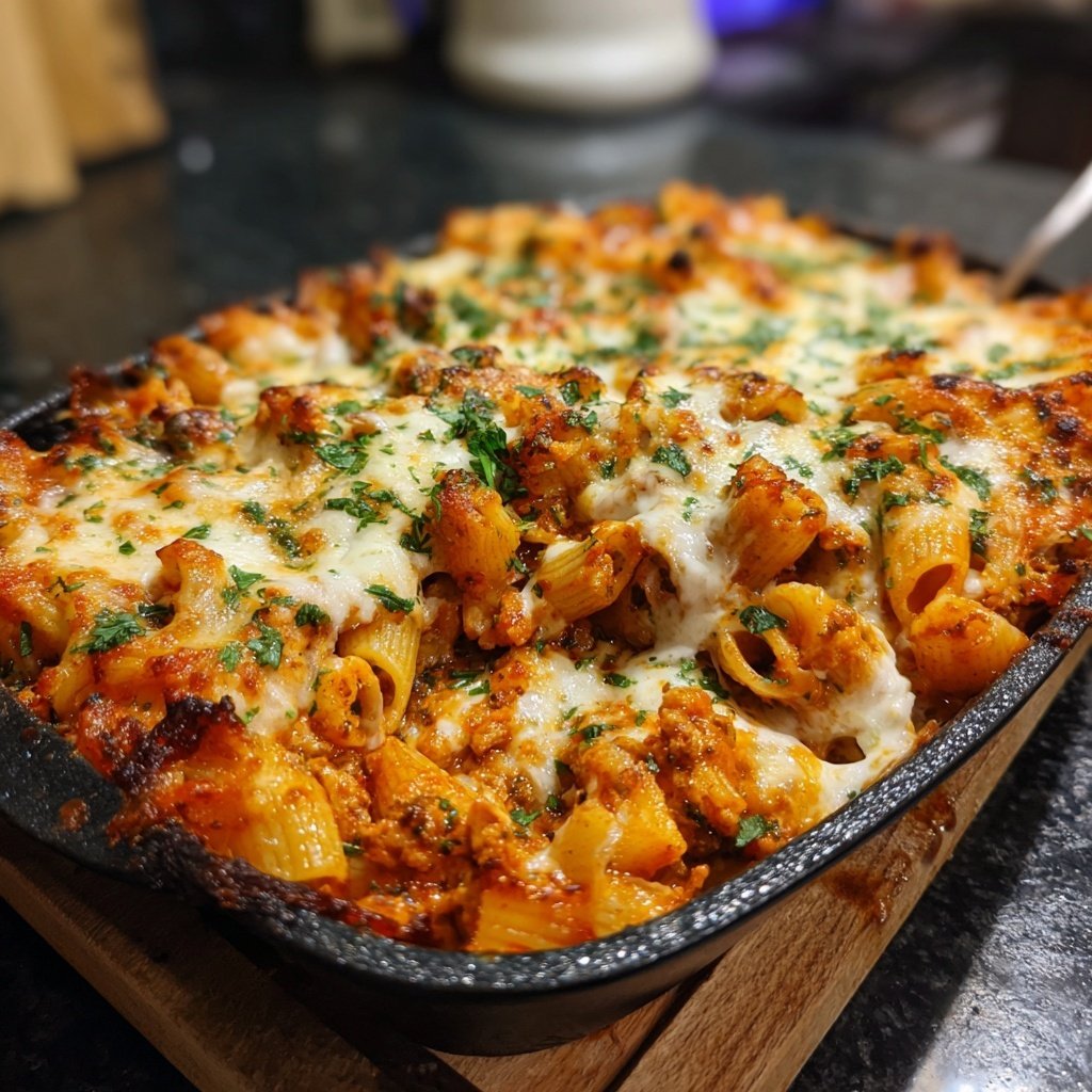 Ground Turkey Pasta Bake