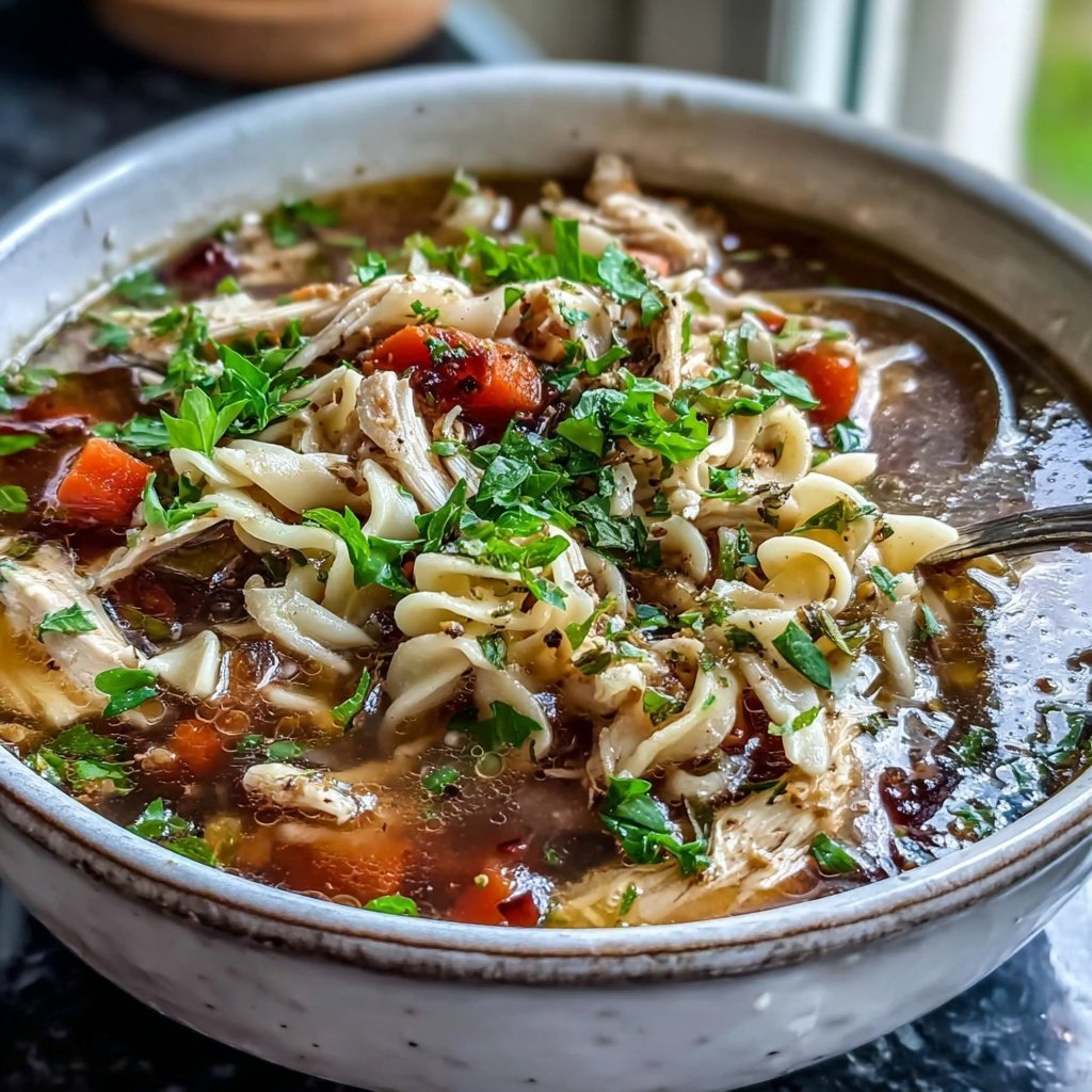 Healthy Chicken Noodle Soup