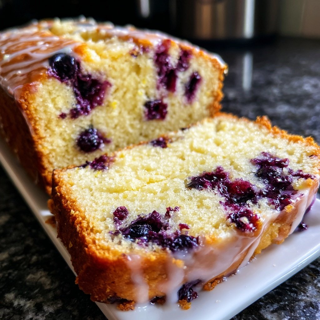 Blueberry Lemon Tea Bread