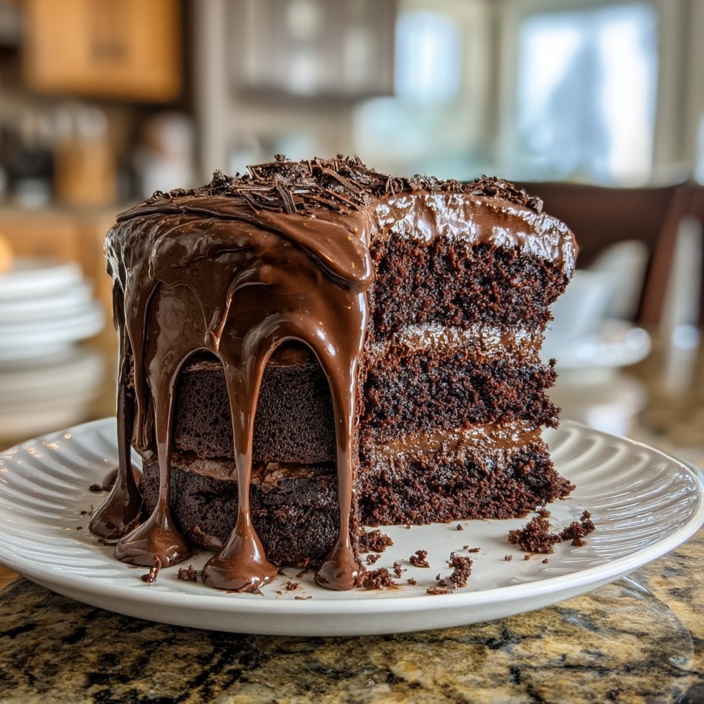 Chocolate Drip Party Cake
