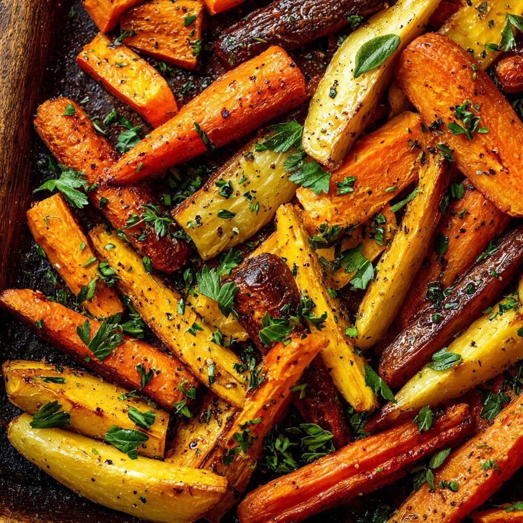 Sunday Roasted Carrot Sweet Potato Bake