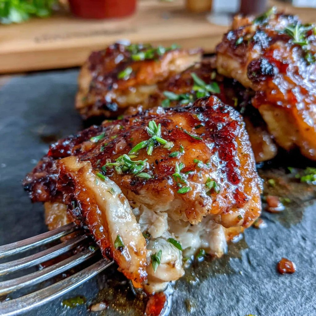 Honey Mustard Chicken Thighs