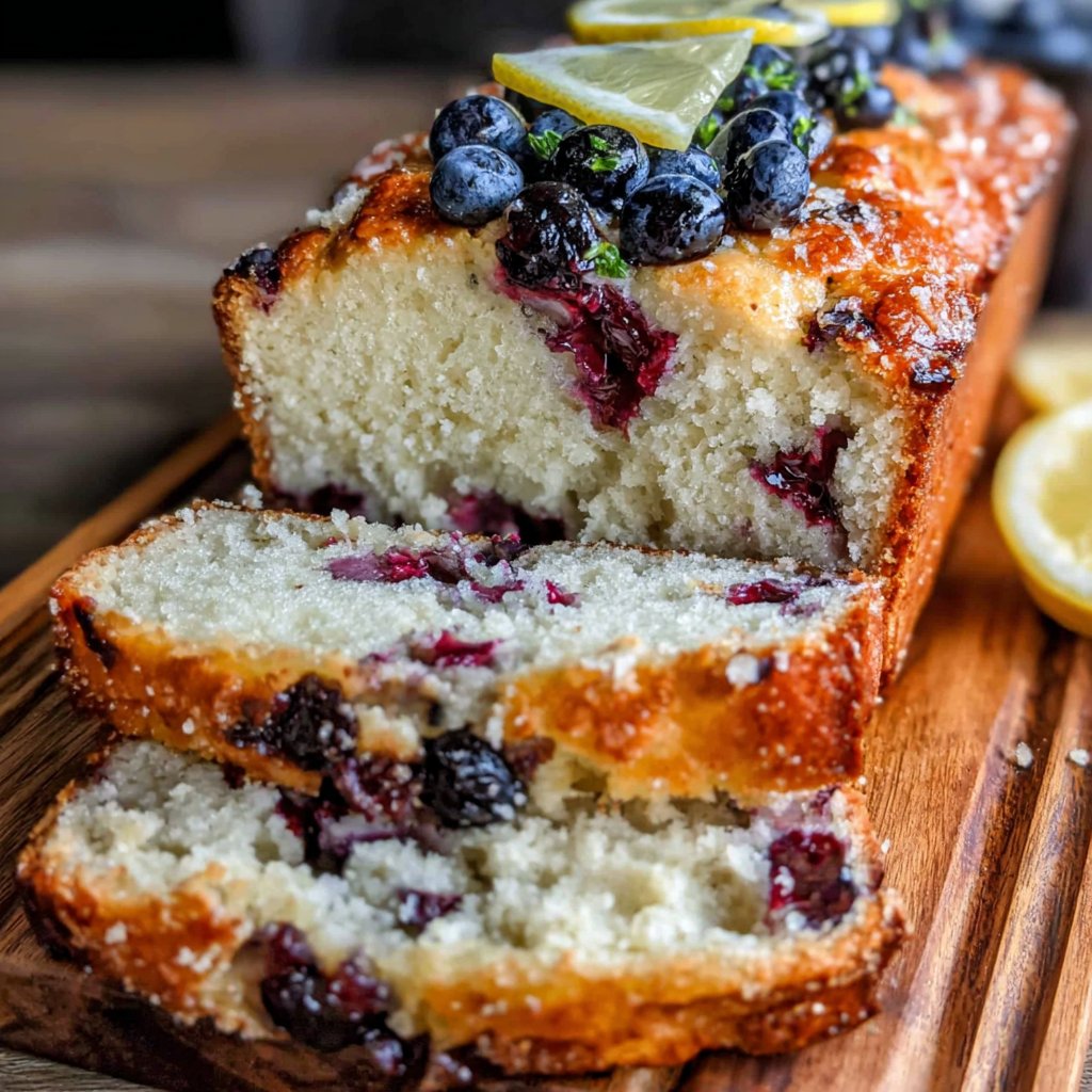 Blueberry Lemon Sourdough Bread