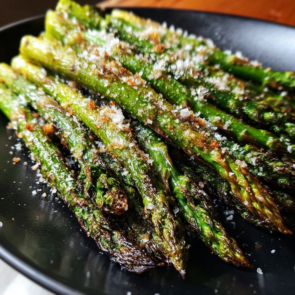 Roasted Asparagus with Parmesan