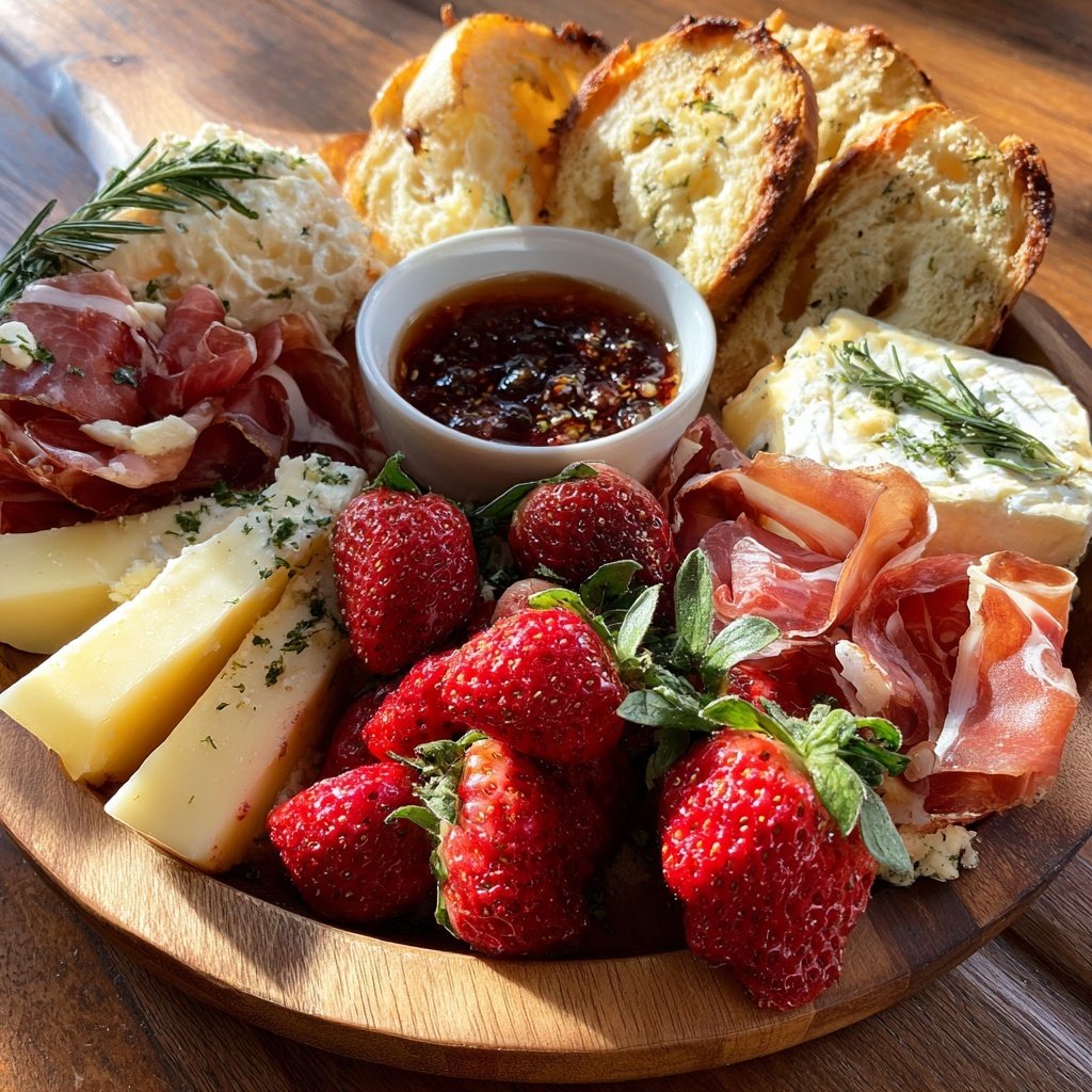 Valentines Charcuterie Board for Two