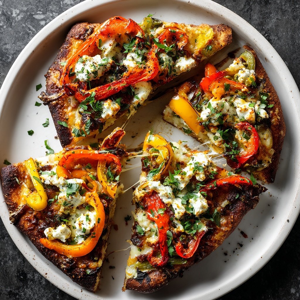 Super Bowl Party Food Roasted Veggie Flatbread